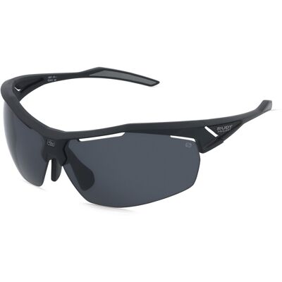 Rudy Project SQ011006-0000 SYDUS Unisex-Sonnenbrille Halbrand Oval Kunststoff-Gestell, schwarz Rudy Project SQ011006-0000 SYDUS Unisex-Sonnenbrille Halbrand Oval Kunststoff-Gestell, schwarz