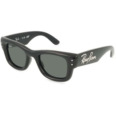 Ray-Ban 0RB4940B WAYFARER PUFFER Unisex-Sonnenbrille Vollrand Quadratisch Kunststoff-Gestell, schwarz Ray-Ban 0RB4940B WAYFARER PUFFER Unisex-Sonnenbrille Vollrand Quadratisch Kunststoff-Gestell, schwarz
