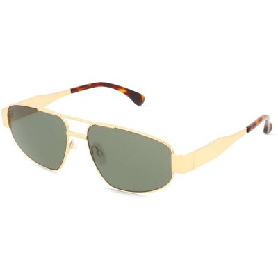 Fielmann BD 592 SUN FA ORION Herren-Sonnenbrille Vollrand Quadratisch Edelstahl-Gestell, gold Fielmann BD 592 SUN FA ORION Herren-Sonnenbrille Vollrand Quadratisch Edelstahl-Gestell, gold