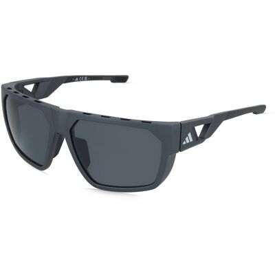 adidas SP0097 Herren-Sonnenbrille Vollrand Oval Kunststoff-Gestell, Schwarz adidas SP0097 Herren-Sonnenbrille Vollrand Oval Kunststoff-Gestell, Schwarz