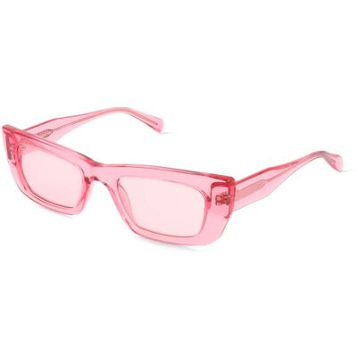 Fielmann BD 581 SUN FA RUBY Damen-Sonnenbrille Vollrand Cat Eye Acetat Spritzguss-Gestell, pink Fielmann BD 581 SUN FA RUBY Damen-Sonnenbrille Vollrand Cat Eye Acetat Spritzguss-Gestell, pink
