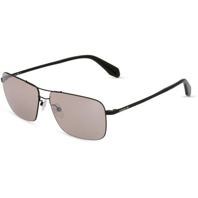 Adidas Originals OR0003 Unisex-Sonnenbrille Vollrand Pilot Metall-Gestell, schwarz Adidas Originals OR0003 Unisex-Sonnenbrille Vollrand Pilot Metall-Gestell, schwarz
