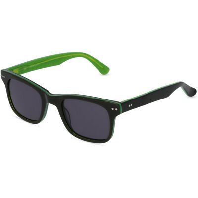 Fielmann LN 014 SUN CL Kinder-Sonnenbrille Vollrand Quadratisch Acetat-Gestell, grün Fielmann LN 014 SUN CL Kinder-Sonnenbrille Vollrand Quadratisch Acetat-Gestell, grün
