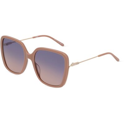 Chloé CH0173S Unisex-Sonnenbrille Vollrand Quadratisch Kunststoff-Gestell, beige Chloé CH0173S Unisex-Sonnenbrille Vollrand Quadratisch Kunststoff-Gestell, beige
