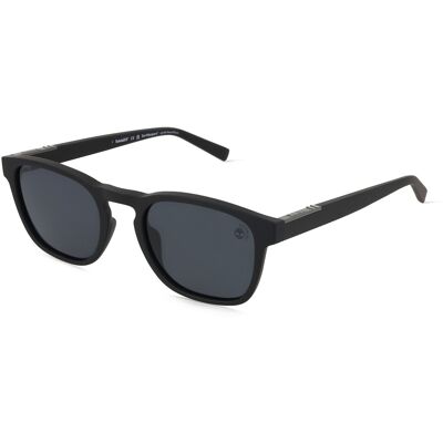 Timberland TB00007 Unisex-Sonnenbrille Vollrand Rund Kunststoff-Gestell, schwarz Timberland TB00007 Unisex-Sonnenbrille Vollrand Rund Kunststoff-Gestell, schwarz