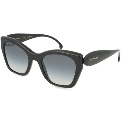 Etro 0084/S Damen-Sonnenbrille Vollrand Eckig Acetat-Gestell, schwarz Etro 0084/S Damen-Sonnenbrille Vollrand Eckig Acetat-Gestell, schwarz