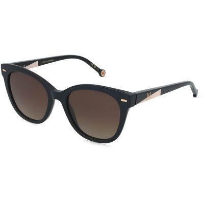 Carolina Herrera HER 0360/S Damen-Sonnenbrille Vollrand Quadratisch Acetat-Gestell, schwarz Carolina Herrera HER 0360/S Damen-Sonnenbrille Vollrand Quadratisch Acetat-Gestell, schwarz