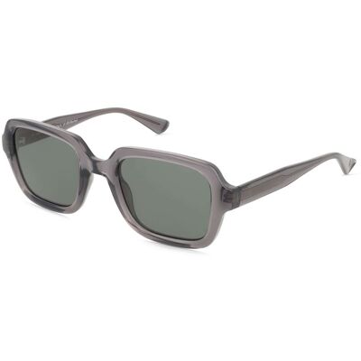 Fielmann MI 060 SUN FA PATRICK Unisex-Sonnenbrille Vollrand Quadratisch Acetat Spritzguss-Gestell, grau Fielmann MI 060 SUN FA PATRICK Unisex-Sonnenbrille Vollrand Quadratisch Acetat Spritzguss-Gestell, grau