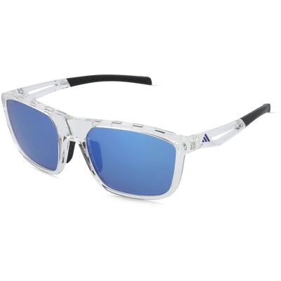 adidas Sport SP0111 Unisex-Sonnenbrille Vollrand Eckig Kunststoff-Gestell, transparent adidas Sport SP0111 Unisex-Sonnenbrille Vollrand Eckig Kunststoff-Gestell, transparent