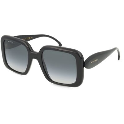 Etro 0083/S Damen-Sonnenbrille Vollrand Quadratisch Acetat-Gestell, schwarz Etro 0083/S Damen-Sonnenbrille Vollrand Quadratisch Acetat-Gestell, schwarz