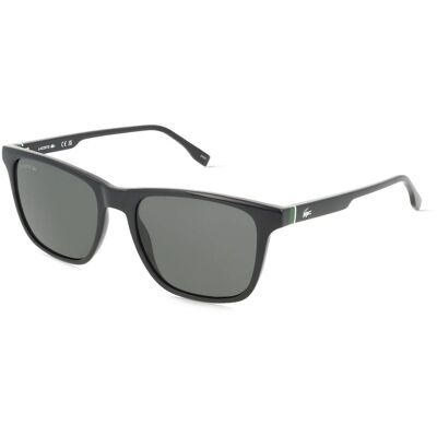 Lacoste L6041S Unisex-Sonnenbrille Vollrand Quadratisch Kunststoff-Gestell, schwarz Lacoste L6041S Unisex-Sonnenbrille Vollrand Quadratisch Kunststoff-Gestell, schwarz