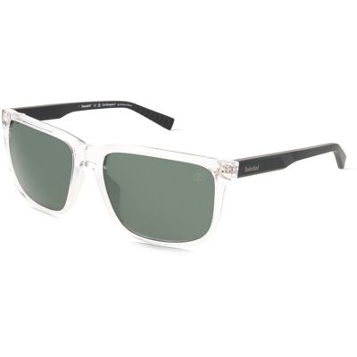 Timberland TB00037 Herren-Sonnenbrille Vollrand Quadratisch Kunststoff-Gestell, transparent Timberland TB00037 Herren-Sonnenbrille Vollrand Quadratisch Kunststoff-Gestell, transparent
