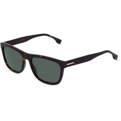 Hugo Boss Boss 1439/S Herren-Sonnenbrille Vollrand Quadratisch Acetat-Gestell, braun Hugo Boss Boss 1439/S Herren-Sonnenbrille Vollrand Quadratisch Acetat-Gestell, braun