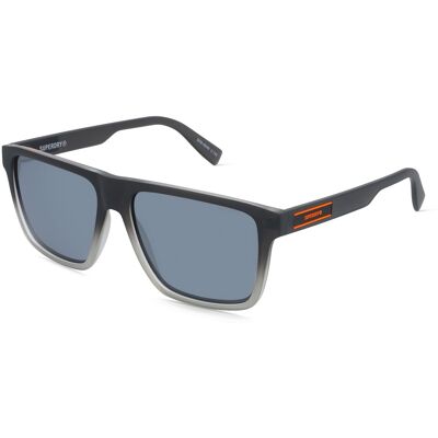 Superdry 996110 Herren-Sonnenbrille Vollrand Quadratisch Kunststoff-Gestell, grau Superdry 996110 Herren-Sonnenbrille Vollrand Quadratisch Kunststoff-Gestell, grau