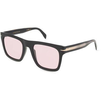 David Beckham DB 7000/S FLAT Herren-Sonnenbrille Vollrand Quadratisch Acetat-Gestell, schwarz David Beckham DB 7000/S FLAT Herren-Sonnenbrille Vollrand Quadratisch Acetat-Gestell, schwarz