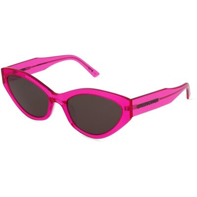 Balenciaga BB0306S Unisex-Sonnenbrille Vollrand Butterfly Acetat-Gestell, pink Balenciaga BB0306S Unisex-Sonnenbrille Vollrand Butterfly Acetat-Gestell, pink