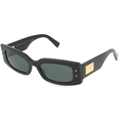 Dolce&Gabbana DG4479 Damen-Sonnenbrille Vollrand Quadratisch Acetat-Gestell, schwarz Dolce&Gabbana DG4479 Damen-Sonnenbrille Vollrand Quadratisch Acetat-Gestell, schwarz