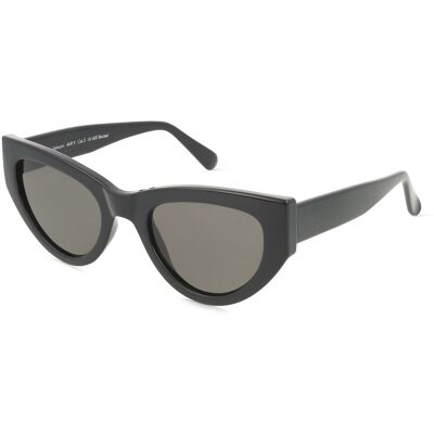 Fielmann MC 630 SUN FA AMY II Damen-Sonnenbrille Vollrand Butterfly Acetat Spritzguss-Gestell, schwarz Fielmann MC 630 SUN FA AMY II Damen-Sonnenbrille Vollrand Butterfly Acetat Spritzguss-Gestell, schwarz