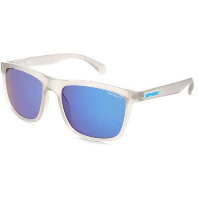 Superdry SDS 5015 Unisex-Sonnenbrille Vollrand Quadratisch Kunststoff-Gestell, grau Superdry SDS 5015 Unisex-Sonnenbrille Vollrand Quadratisch Kunststoff-Gestell, grau