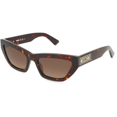 Love Moschino Moschino MOS182/S Damen-Sonnenbrille Vollrand Cat Eye Acetat-Gestell, braun Love Moschino Moschino MOS182/S Damen-Sonnenbrille Vollrand Cat Eye Acetat-Gestell, braun