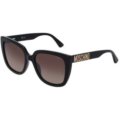 Love Moschino Moschino 146/S Damen-Sonnenbrille Vollrand Butterfly Acetat-Gestell, schwarz Love Moschino Moschino 146/S Damen-Sonnenbrille Vollrand Butterfly Acetat-Gestell, schwarz