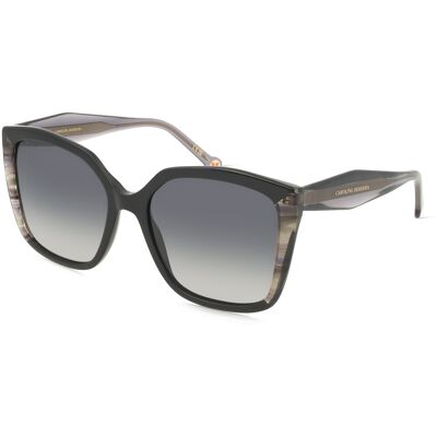 Carolina Herrera HER 0339/S Damen-Sonnenbrille Vollrand Geometrisch Acetat-Gestell, schwarz Carolina Herrera HER 0339/S Damen-Sonnenbrille Vollrand Geometrisch Acetat-Gestell, schwarz