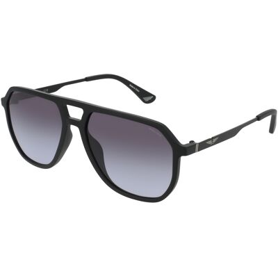 Police SPLQ81 Herren-Sonnenbrille Vollrand Pilot Kunststoff-Gestell, schwarz Police SPLQ81 Herren-Sonnenbrille Vollrand Pilot Kunststoff-Gestell, schwarz