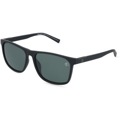 Timberland TB9312 Herren-Sonnenbrille Vollrand Eckig Kunststoff-Gestell, schwarz Timberland TB9312 Herren-Sonnenbrille Vollrand Eckig Kunststoff-Gestell, schwarz