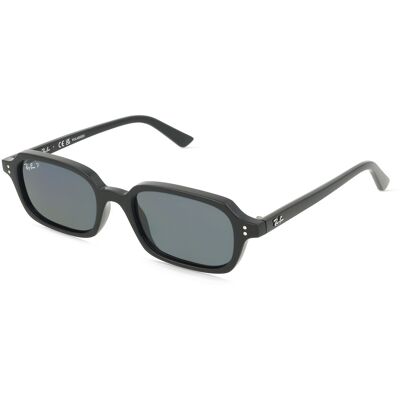 Ray-Ban RB4455 Zuri Unisex-Sonnenbrille Vollrand Quadratisch Kunststoff-Gestell, schwarz Ray-Ban RB4455 Zuri Unisex-Sonnenbrille Vollrand Quadratisch Kunststoff-Gestell, schwarz