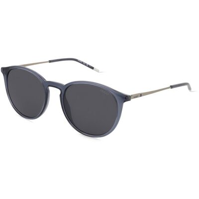 Hugo Boss Hugo HG 1286/S Herren-Sonnenbrille Vollrand Rund Kunststoff-Gestell, blau Hugo Boss Hugo HG 1286/S Herren-Sonnenbrille Vollrand Rund Kunststoff-Gestell, blau