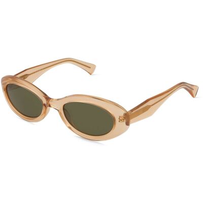 Fielmann LD 053 SUN FA GLENDA Damen-Sonnenbrille Vollrand Oval Acetat-Gestell, gelb Fielmann LD 053 SUN FA GLENDA Damen-Sonnenbrille Vollrand Oval Acetat-Gestell, gelb