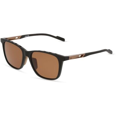 Adidas SP0051 Unisex-Sonnenbrille Vollrand Quadratisch Kunststoff-Gestell, schwarz Adidas SP0051 Unisex-Sonnenbrille Vollrand Quadratisch Kunststoff-Gestell, schwarz