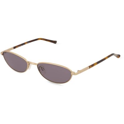 Fielmann MC 656 SUN FA MEL Damen-Sonnenbrille Vollrand Oval Edelstahl-Gestell, gold Fielmann MC 656 SUN FA MEL Damen-Sonnenbrille Vollrand Oval Edelstahl-Gestell, gold