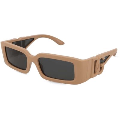 Dolce&Gabbana 0DG6197 Unisex-Sonnenbrille Vollrand Quadratisch Acetat Spritzguss-Gestell, beige Dolce&Gabbana 0DG6197 Unisex-Sonnenbrille Vollrand Quadratisch Acetat Spritzguss-Gestell, beige