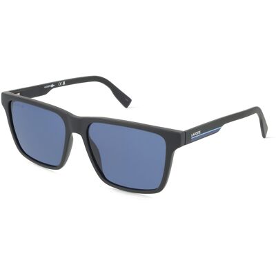 Lacoste L6039S Herren-Sonnenbrille Vollrand Quadratisch Kunststoff-Gestell, schwarz Lacoste L6039S Herren-Sonnenbrille Vollrand Quadratisch Kunststoff-Gestell, schwarz
