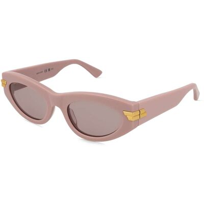 Bottega Veneta BV1189S Unisex-Sonnenbrille Vollrand Butterfly Kunststoff-Gestell, pink Bottega Veneta BV1189S Unisex-Sonnenbrille Vollrand Butterfly Kunststoff-Gestell, pink