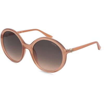 Guess GU00281 Damen-Sonnenbrille Vollrand Rund Kunststoff-Gestell, orange Guess GU00281 Damen-Sonnenbrille Vollrand Rund Kunststoff-Gestell, orange