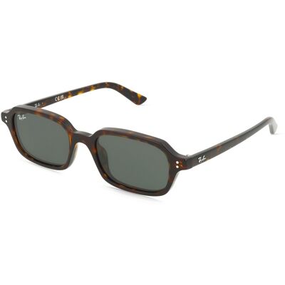 Ray-Ban RB4455 Zuri Unisex-Sonnenbrille Vollrand Quadratisch Kunststoff-Gestell, braun Ray-Ban RB4455 Zuri Unisex-Sonnenbrille Vollrand Quadratisch Kunststoff-Gestell, braun