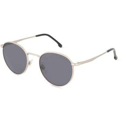 Carrera 339/S Herren-Sonnenbrille Vollrand Panto Edelstahl-Gestell, silber Carrera 339/S Herren-Sonnenbrille Vollrand Panto Edelstahl-Gestell, silber
