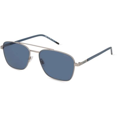 Hugo Boss Hugo HG 1269/S Herren-Sonnenbrille Vollrand Pilot Metall-Gestell, silber Hugo Boss Hugo HG 1269/S Herren-Sonnenbrille Vollrand Pilot Metall-Gestell, silber