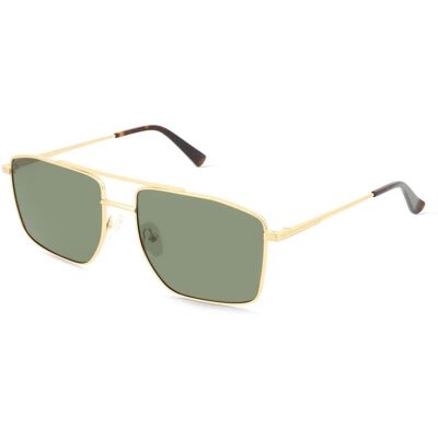 Fielmann BD 583 SUN FA BRIAN Herren-Sonnenbrille Vollrand Quadratisch Edelstahl-Gestell, gold Fielmann BD 583 SUN FA BRIAN Herren-Sonnenbrille Vollrand Quadratisch Edelstahl-Gestell, gold