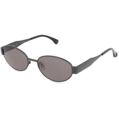 Fielmann BD 590 SUN FA NOVA Unisex-Sonnenbrille Vollrand Oval Edelstahl-Gestell, schwarz Fielmann BD 590 SUN FA NOVA Unisex-Sonnenbrille Vollrand Oval Edelstahl-Gestell, schwarz