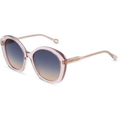 Chloé CH0081S Damen-Sonnenbrille Vollrand Oval Acetat-Gestell, Pink Chloé CH0081S Damen-Sonnenbrille Vollrand Oval Acetat-Gestell, Pink