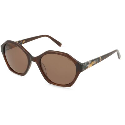 Esprit ET40122 Damen-Sonnenbrille Vollrand Quadratisch Acetat-Gestell, braun Esprit ET40122 Damen-Sonnenbrille Vollrand Quadratisch Acetat-Gestell, braun