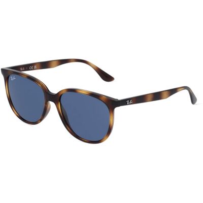 Ray-Ban RB4378 Damen-Sonnenbrille Vollrand Quadratisch Kunststoff-Gestell, braun Ray-Ban RB4378 Damen-Sonnenbrille Vollrand Quadratisch Kunststoff-Gestell, braun