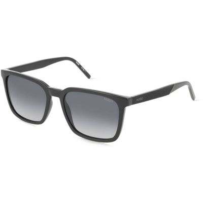 Hugo Boss Hugo HG 1327/S Herren-Sonnenbrille Vollrand Eckig Kunststoff-Gestell, schwarz Hugo Boss Hugo HG 1327/S Herren-Sonnenbrille Vollrand Eckig Kunststoff-Gestell, schwarz