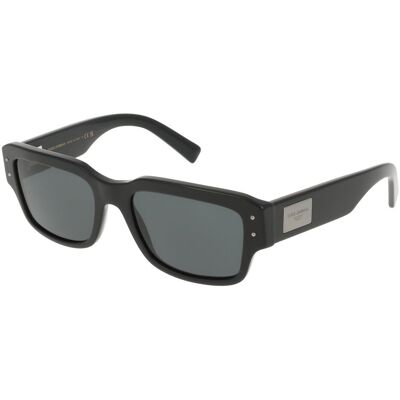 Dolce&Gabbana DG4483 Herren-Sonnenbrille Vollrand Quadratisch Acetat-Gestell, schwarz Dolce&Gabbana DG4483 Herren-Sonnenbrille Vollrand Quadratisch Acetat-Gestell, schwarz