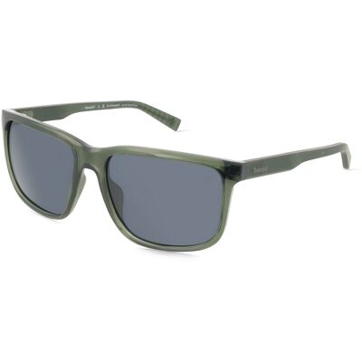 Timberland TB00037 Herren-Sonnenbrille Vollrand Quadratisch Kunststoff-Gestell, grün Timberland TB00037 Herren-Sonnenbrille Vollrand Quadratisch Kunststoff-Gestell, grün