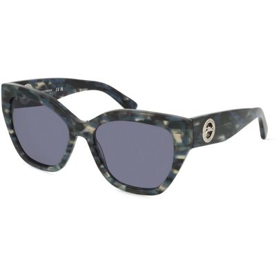 Longchamp LO741S Unisex-Sonnenbrille Vollrand Butterfly Kunststoff-Gestell, grau Longchamp LO741S Unisex-Sonnenbrille Vollrand Butterfly Kunststoff-Gestell, grau