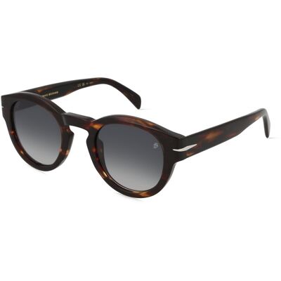 David Beckham DB 7110/S Herren-Sonnenbrille Vollrand Panto Acetat-Gestell, braun David Beckham DB 7110/S Herren-Sonnenbrille Vollrand Panto Acetat-Gestell, braun